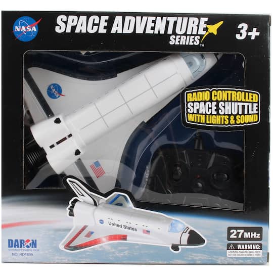 Daron® NASA Space Adventure Space Series™ Shuttle Remote Control Playset with Lights and Sound